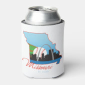 Saint Louis Missouri Dosenkühler (Kanne Vorderseite)