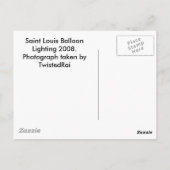 Saint Louis Post Card Postkarte (Rückseite)