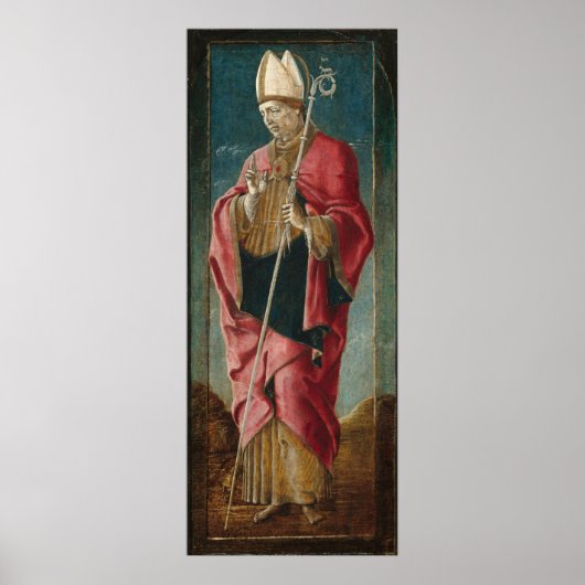 Saint Louis, Toulouse - Cosmè Tura Art Poster (Vorne)