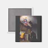 Saint Louis von Toulouse Magnet (Vorderseite/Rückseite)