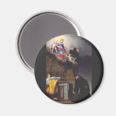 Saint Louis von Toulouse Magnet (Vorderseite/Rückseite)
