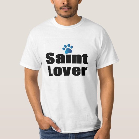 Saint Lover Blue Paw Shirt (Vorderseite)