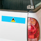 Saint Lucia Autoaufkleber (Auf Lkw)