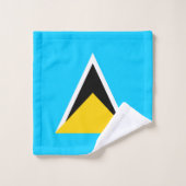 Saint Lucia Badhandtuch Set (Waschlappen)