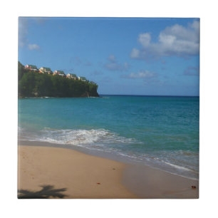 Saint Lucia Beach Tropical Ferien Landschaft Fliese