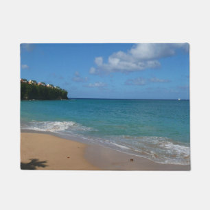 Saint Lucia Beach Tropical Ferien Landschaft Fußmatte