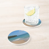 Saint Lucia Beach Tropical Ferien Landschaft Getränkeuntersetzer (Seite)