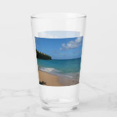Saint Lucia Beach Tropical Ferien Landschaft Glas (Rückseite)