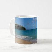 Saint Lucia Beach Tropical Ferien Landschaft Kaffeetasse (Vorderseite Links)