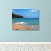Saint Lucia Beach Tropical Ferien Landschaft Leinwanddruck (Insitu (Holzboden))