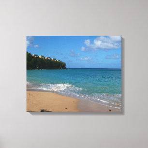 Saint Lucia Beach Tropical Ferien Landschaft Leinwanddruck