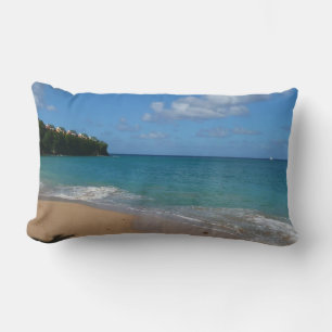 Saint Lucia Beach Tropical Ferien Landschaft Lendenkissen
