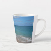 Saint Lucia Beach Tropical Ferien Landschaft Milchtasse (Rechts)