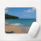Saint Lucia Beach Tropical Ferien Landschaft Mousepad (Mit Mouse)