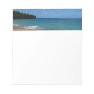 Saint Lucia Beach Tropical Ferien Landschaft Notizblock