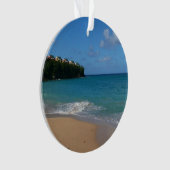 Saint Lucia Beach Tropical Ferien Landschaft Ornament (Vorderseite)