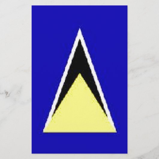 Saint Lucia Briefpapier (Vorderseite)