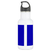 Saint Lucia Edelstahlflasche (Rückseite)