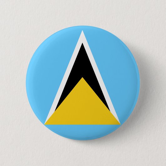 Saint Lucia Flag Saint Lucia Unabhängigkeit Button (Vorderseite)