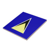 Saint Lucia Fliese (Seite)