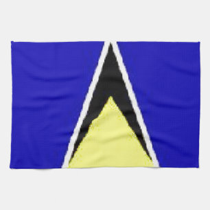 Saint Lucia Geschirrtuch