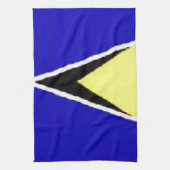 Saint Lucia Geschirrtuch (Vertikal)