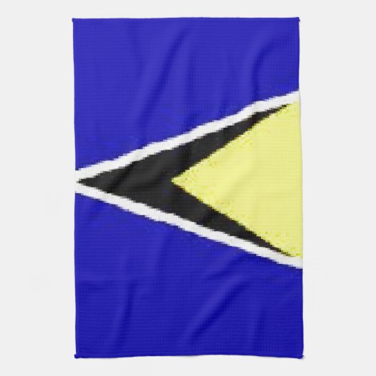 Saint Lucia Geschirrtuch (Vertikal)