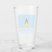 Saint Lucia Glas (Rückseite)