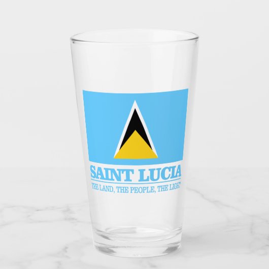 Saint Lucia Glas (Vorderseite)
