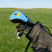 Saint Lucia Golf Headcover (In SItu)