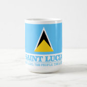 Saint Lucia Kaffeetasse (Mittel)