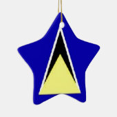Saint Lucia Keramikornament (Rechts)