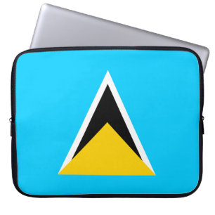 Saint Lucia Laptopschutzhülle