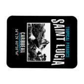 Saint Lucia Magnet (Horizontal)