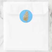 Saint Lucia Map Sticker (Tasche)