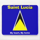 Saint Lucia Mousepad (Vorne)