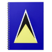 Saint Lucia Notizblock (Vorderseite)