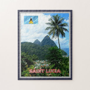 Saint Lucia - Panorama - Puzzle