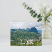 Saint Lucia, Pitcher aus Soufriere Postkarte (Stehend Vorderseite)