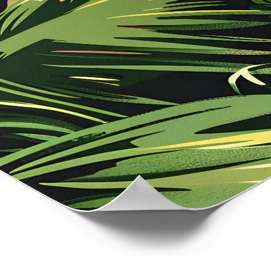 Saint Lucia Poster (Ecke)