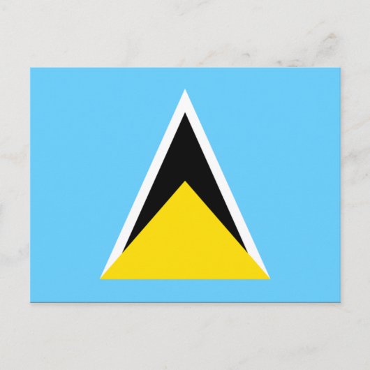 Saint Lucia Postkarte (Vorderseite)