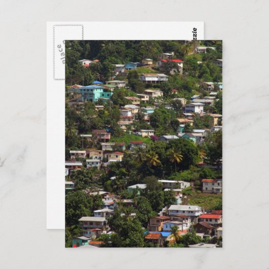 Saint Lucia Postkarte (Vorne/Hinten)