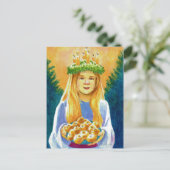 Saint Lucia Postkarte (Stehend Vorderseite)