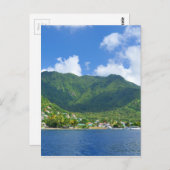 Saint Lucia Postkarte (Vorne/Hinten)