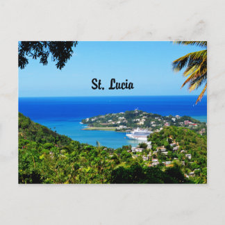 Saint Lucia Postkarte