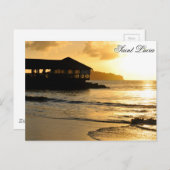 Saint Lucia Postkarte (Vorne/Hinten)