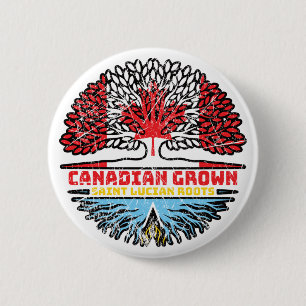 Saint Lucia Saint Lucian Kanada Tree Button