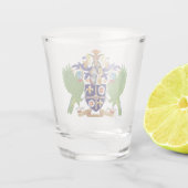 Saint Lucia Schnapsglas (Rückseite)