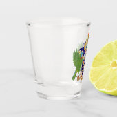 Saint Lucia Schnapsglas (Links)