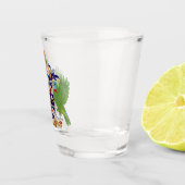 Saint Lucia Schnapsglas (Rechts)